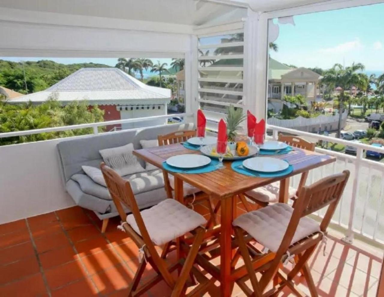 Studio Mojito Vue Mer,Piscine Avec Cuve Eau Et Acces Plage Et Piscine Anse Des Rochers Saint-Francois  Ngoại thất bức ảnh